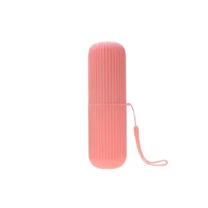 Wholesale Vertical Stripe Travel Essential Cup Portable Couple Toothpaste <b>Storage</b> <b>Box</b> Simple Mouthwash - Product Image 5