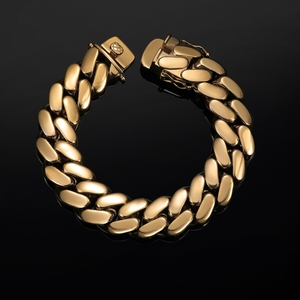 Hip Hop Jewelry Size <strong>Silver</strong> <strong>Chain</strong> Necklace Wholesale Plated Gold Plated <strong>Chunky</strong> Custom 12mm-22mm <strong>Chain</strong> Plated Gold With Cz - Product Image 3