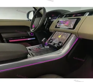 AUTOWELLUS - Luz Ambiental LED de Lujo de 12 V para Range Rover <span class=keywords><strong>Vogue</strong></span> 2014-2017, Actualización Interior, Lámpara de Atmósfera, Marco de Techo Iluminado - Product Image 3