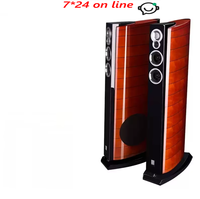 Enceintes de sol DX-5 10 pouces, tour passive HiFi audiophile, cabinet laqué piano, système audio home cinéma haut de gamme