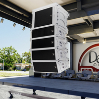 Sistema de Sonido Line Array NA860 de 8 Pulgadas, Pasivo, 500W, Negro, para Ingeniería de Sonido, Conferencias, Bodas, Escuelas, Estudios y Exteriores