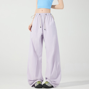 Pantalon unisexe décontracté en polyester respirant, infroissable et durable pour la randonnée, les trajets quotidiens et le travail - Product Image 3