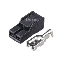 DJ70110-6.3-21 Connecteur Électrique Automobile Femelle 1 Broche avec Gaine en Nylon pour Câblage de Voiture et Connecteur EV