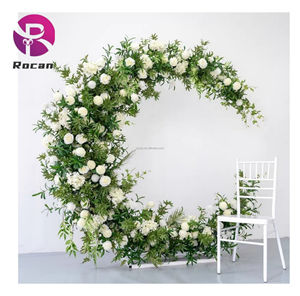 <span class=keywords><strong>Sfondo</strong></span> unico fiore di luna stile luna Flower Flower <span class=keywords><strong>sfondo</strong></span> per matrimonio festa di compleanno decorazioni - Product Image 2