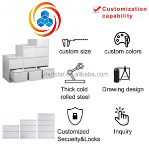 Office Furniture Index Card <b>Metal</b> <b>Cabinet</b>/steel 4 Drawer Vertical <b>Filing</b> <b>Cabinet</b> - Product Image 3