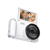 Kamera A67A 18X Zoom Lensa Sudut Lebar Eksternal 180 °   Layar Lipat Rekam Video 4K Foto 64MP Baterai Besar 2000mAh Webcam OTG PCcam