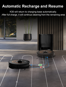 <span class=keywords><strong>Robot</strong></span> aspirador inteligente ABIR K30 con control de aplicación de vacío automático, eliminación automática de polvo, logotipo personalizado con buen <span class=keywords><strong>precio</strong></span> de fábrica - Product Image 4