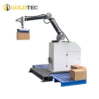 Robot palettiseur industriel haute performance Goldtec, robot palettiseur facile à utiliser, machine robot palettiseur pour la palettisation