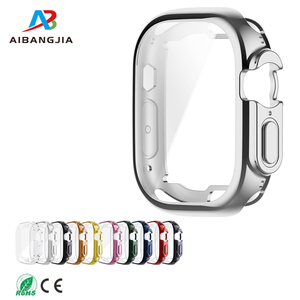 49mm TPU Full Gold Black Clear Plated <span class=keywords><strong>Watch</strong></span> Protecteur d'écran <span class=keywords><strong>pour</strong></span> <span class=keywords><strong>Apple</strong></span> <span class=keywords><strong>Watch</strong></span> Ultra - Product Image 1