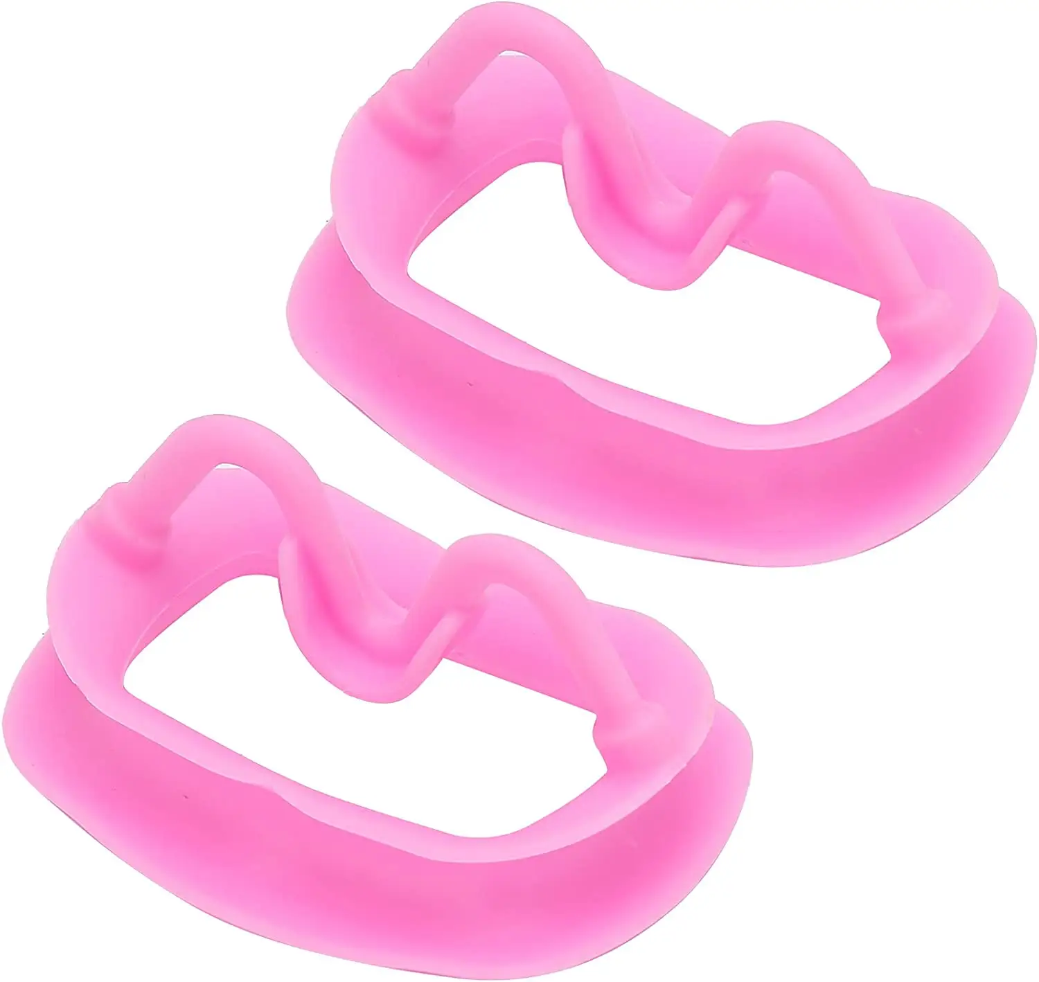 Retractor Dental Autoclavable, Retractor Dental desechable, color rosa