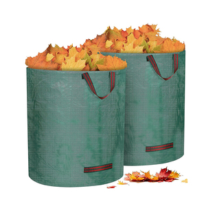 Sacchi per Rifiuti da Giardino in PP - Sacchi Resistenti <span class=keywords><strong>di</strong></span> Grande Capacità con Manici - Product Image 4