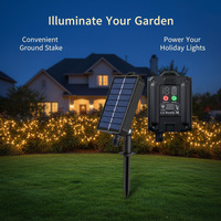 Bandes lumineuses LED de jardin, boîtes lumineuses, adaptateurs pour système d'énergie solaire, solutions MPPT