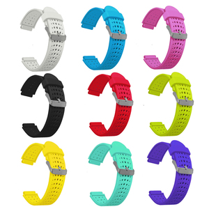 Correas de goma de silicona para reloj <span class=keywords><strong>Garmin</strong></span> Forerunner, repuesto de <span class=keywords><strong>correa</strong></span> de silicona de 15mm, 220, 230, 235, 620, 630, <span class=keywords><strong>735</strong></span> - Product Image 2