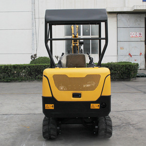 Mini-excavatrice sur chenilles, faible consommation de carburant, pour creuser et déneiger, couleur bleue - Product Image 4