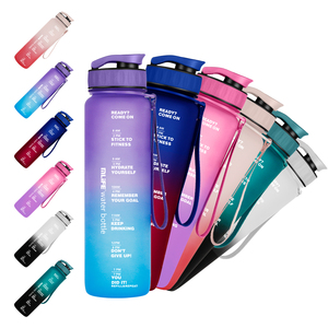 ขวดน้ำพลาสติกแบบใหม่ของ ODM <span class=keywords><strong>Mlife</strong></span> Factory สำหรับการเดินป่า ป้องกันการรั่วซึม ปลอดภัยสำหรับเครื่องล้างจาน เหมาะสำหรับการเดินทาง เป็นของขวัญ - Product Image 3