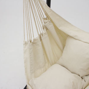 Hot Sell Hangende Schommelstoel Buiten Terras Tuin Schommel Stoel Met Franje En Twee Kussens Niet Standaard - Product Image 3