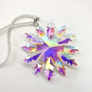 New Design K9 <b>Crystal</b> Snowflake Christmas <b>Tree</b> Ornament - Product Image 6