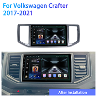 Lecteur DVD de voiture Meihua TS7 10 pouces Android 12 4Core Carplay Auto écran universel pour VW Crafter 2017-2021 MP3 stéréo TV