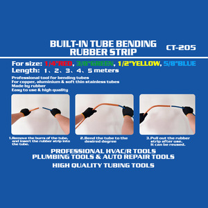 Outil de pliage manuel de tubes en <span class=keywords><strong>cuivre</strong></span> de type à <span class=keywords><strong>ressort</strong></span> pour l'installation de climatiseurs - Product Image 4
