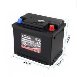 太阳能系统电池磷酸铁锂汽车电池40AH包启动停止lifepo4汽车电池 - Product Image 1