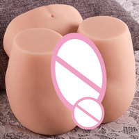 Amazon Appareil de masturbation masculin électrique étanche, avec moule inversé de fesses féminines à double canal, de grande taille (2,05 kg), modèle Hip 2.05kg, très vendu