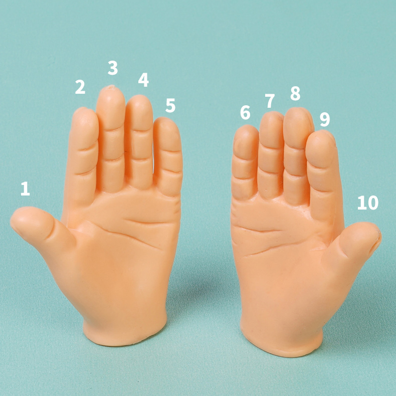 Cats Teaser Tiny Hands Cats Massage Toys Simulated Little Hands Touching Pets Toys