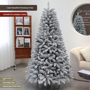 Adornos Navideños de PVC Luminosos con Efecto de Nieve que Cae, de Alta Calidad, para Decoración de Árboles de Navidad - Product Image 6