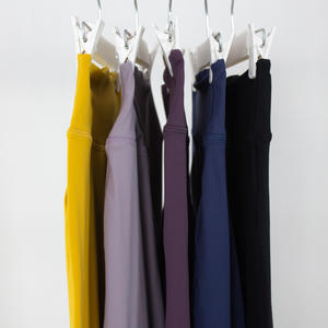 योग कसरत जॉगर पैंट ठोस प्लस आकार स्पैन्डेक्स/कपास त्वरित शुष्क स्लिट ढीली फिट फैशन आकस्मिक शैली - Product Image 4