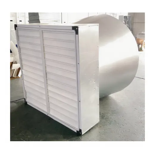 Geflügel ausrüstung 50-Zoll-Gebläse Wand ventilator Abluft ventilator PVC-Rollläden Kegel ventilator Gewächshaus ventilator