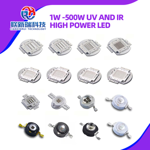 <span class=keywords><strong>Diode</strong></span> LED UV UVA haute puissance 1W 3W 5W 365nm 385nm 395nm 405nm 410nm 420nm à puce verticale pour le durcissement de l'impression 3D - Product Image 2