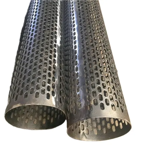201 304 316 316L Perforated Metal Sheets or Perforated Stainless Steel Tube For Filter