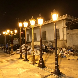 Lampes LED d'extérieur personnalisées, électriques, AC, IP65, 30W, avec capteur de lumière, pour hôtels, parcs, jardins, en aluminium moulé sous pression - Product Image 6