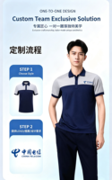 T-shirt en polyester à séchage rapide et haute élasticité pour unisexe, polo de travail durable, anti-plis, respirant, service OEM