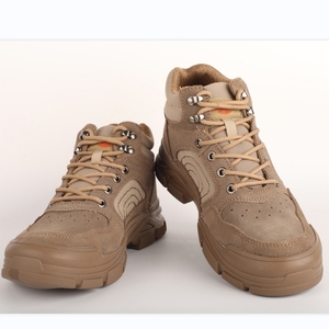 Offre spéciale Bottes de travail de sécurité imperméables à lacets et poussiéreuses pour le chantier de construction d'hommes et de femmes adultes - Product Image 1