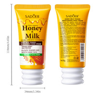 Crème pour les mains au lait et au miel 50g, hydratation intense, réparation nourrissante des mains sèches et gercées, parfum sucré longue durée, soin de la peau douce et lisse