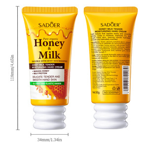 Crema Mani al Latte e Miele 50g, Idratazione Profonda, Nutriente, Riparatrice per Mani Secche e Screpolate, Profumo Dolce Persistente, Cura della Pelle Morbida e Liscia - Product Image 4