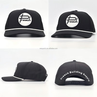 Gorras de Béisbol Oxford Impermeables de Alta Calidad al por Mayor, con 5 Paneles, Visera Curva, Parche de PVC, Diseño Personalizado para Hombre y Mujer