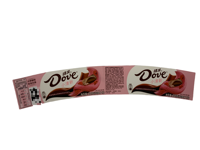 Étiquettes personnalisées en film souple opaque PP moulé par injection IML pour chocolat, fromage, bonbons, emballages de bouteilles alimentaires, boîtes, couleur personnalisée