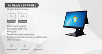 Terminal POS de Doble Pantalla de 15.6"+11.6" - Alto Rendimiento con Windows 10/11 y Wi-Fi 6, Capacidad de Producción a Gran Escala