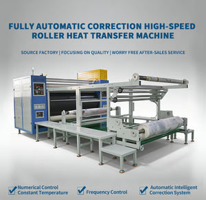 Presse <span class=keywords><strong>à</strong></span> Chaud Électrique Automatique <span class=keywords><strong>à</strong></span> Rouleaux 2.6M 3.2M Haute Vitesse pour Transferts par Sublimation sur Vêtements et Calendriers - Offre Spéciale - Product Image 1