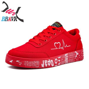 Zapatillas de Lona Rojas Nuevas de Primavera Otoño 2025 para Mujer, Edición Coreana, Versátiles, Transpirables, Ligeras, Antideslizantes, para Estudiantes de Secundaria - Product Image 5