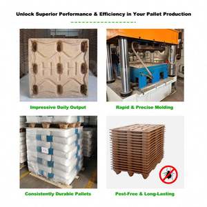 Équipement de fabrication de palettes en bois pressé respectueux de l'environnement Machine à palettes moulées Pompe à moteur Composants principaux Machines à bois - Product Image 4