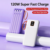 Batterie externe mobile à affichage LED haute capacité PD 22,5 W, vente directe, charge super rapide, grande capacité 10000 mAh, produit très vendu