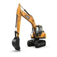 Excavadora de cadenas usada de la marca china Sany SY305H, con poca tiempo de trabajo y en buen estado, con motor Isuzu, en venta.