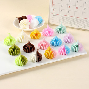 DIY mini butter <b>ice</b> cream head toy, handmade food toy, <b>cake</b> accessory, mini butter <b>flower</b> <b>ice</b> cream - Product Image 2