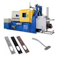 Machine de fabrication de médailles en métal avec curseur de fermeture éclair 60T, machine de moulage sous pression à chambre chaude en zinc, vente en gros