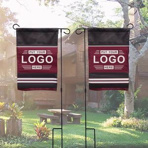 Custom 12X18 Inch Double Sided Fall Garden Flags Festivals and Events Decorations Garden Flags Garden Flag Stand - Product Image 1