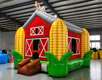 Structure gonflable pour adultes avec bar gonflable, écologique, robuste, qualité commerciale, garantie 3 ans, pour festivals de musique