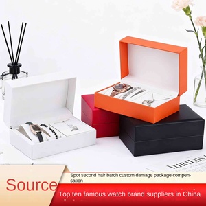 Caja de Relojes Personalizable para Parejas, con Almacenamiento para Joyas, Diseño de Almohada Doble, Venta al Por Mayor Directa de Fábrica - Product Image 3