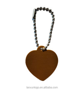 Заводская поставка, бирки на табличке для собак, двухсторонние, много цветов, багажная бирка в форме сердца, металлическая алюминиевая анодированная QR-код, твердая эмаль - Product Image 1